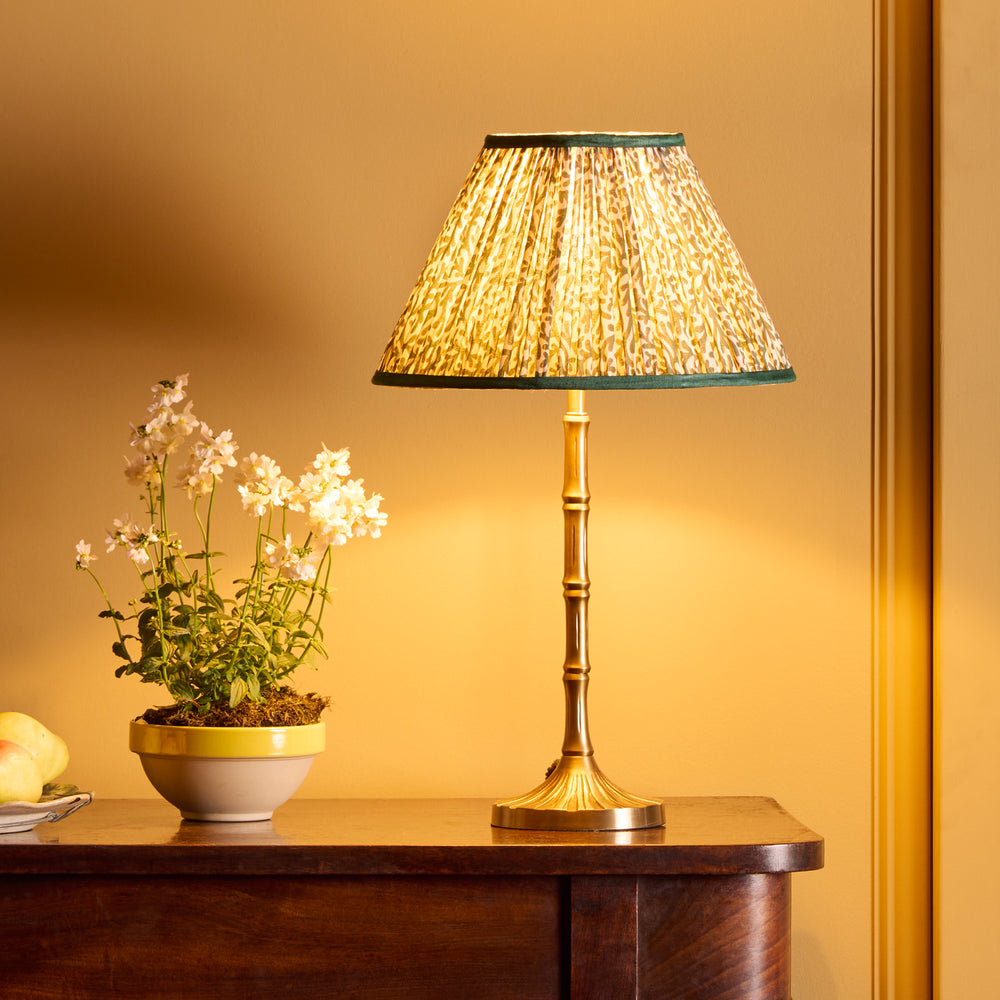 Pooky - Smaller Bamboozle Table Lamp Base - Antique Brass