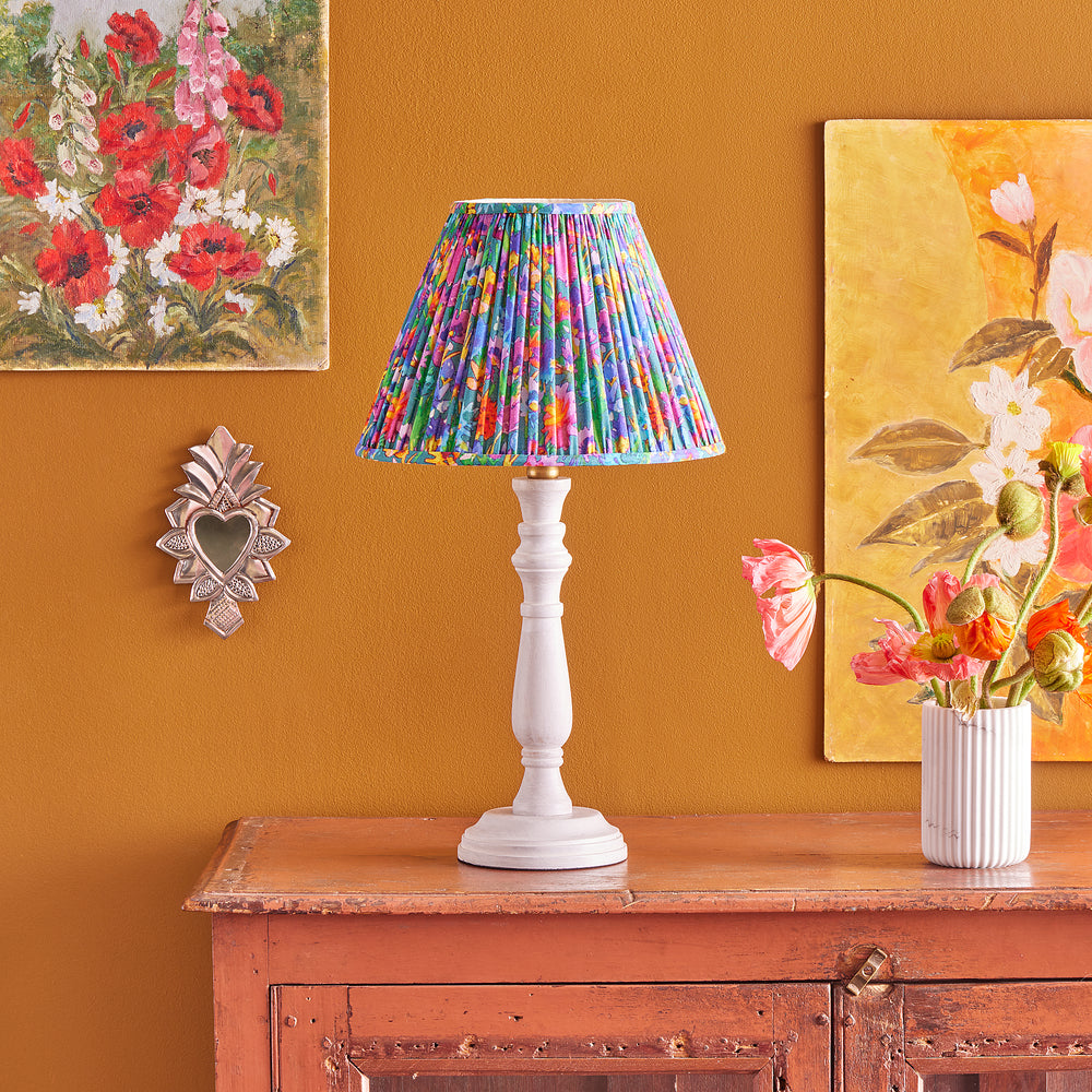 Pooky - Daisy Table Lamp Base - Natural Whitewash