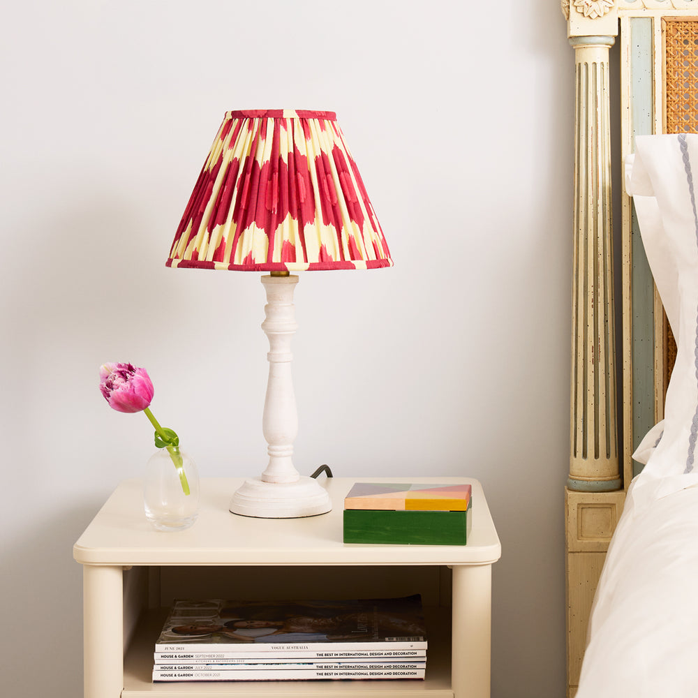 Pooky - Daisy Table Lamp Base - Natural Whitewash