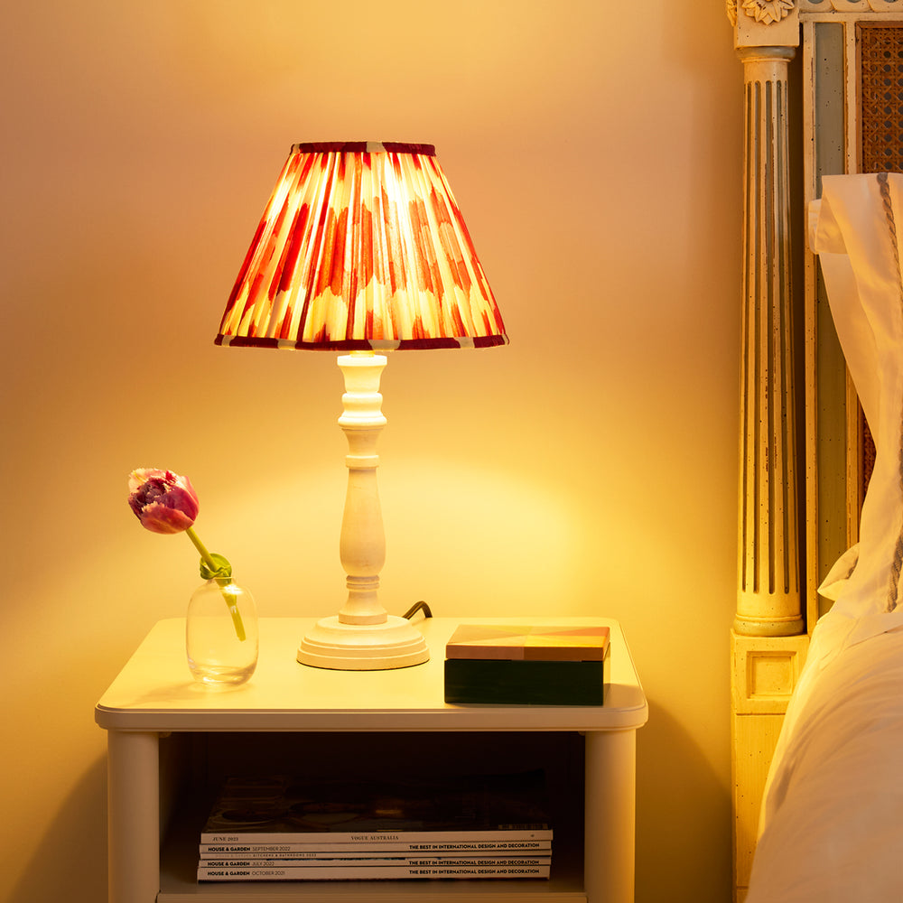 Pooky - Daisy Table Lamp Base - Natural Whitewash