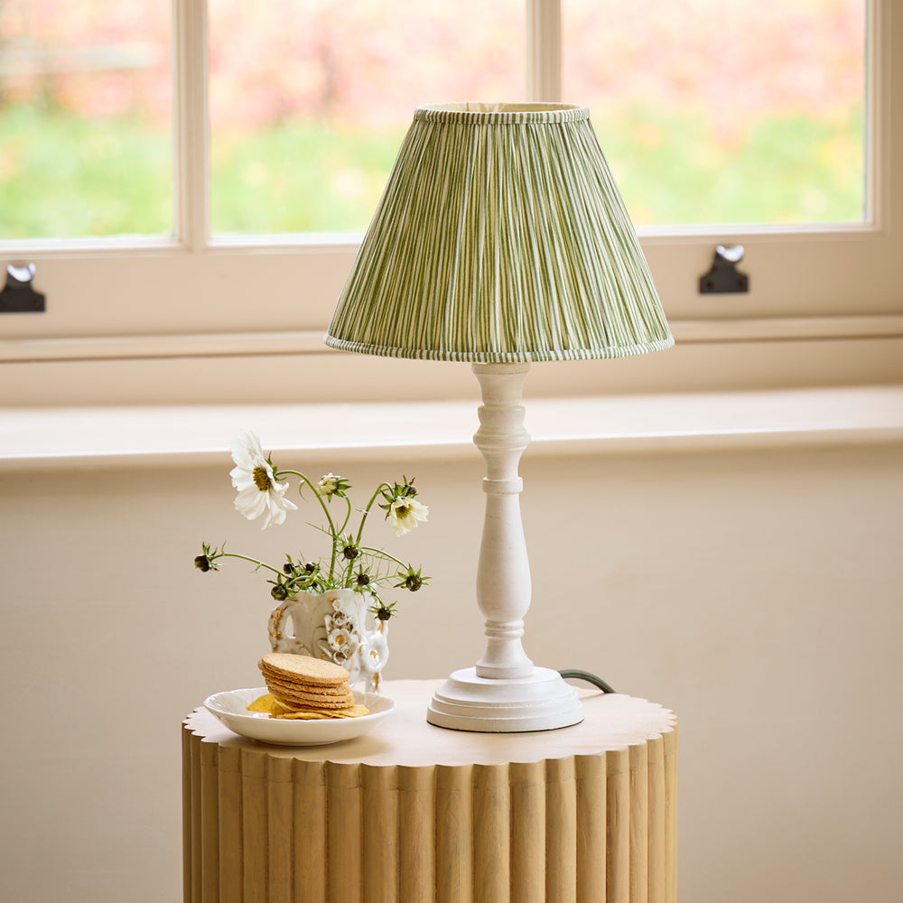 Pooky - Daisy Table Lamp Base - Natural Whitewash