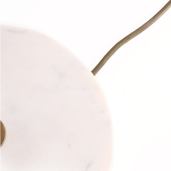 Pooky - Elijah Table Lamp - Brass and Marble