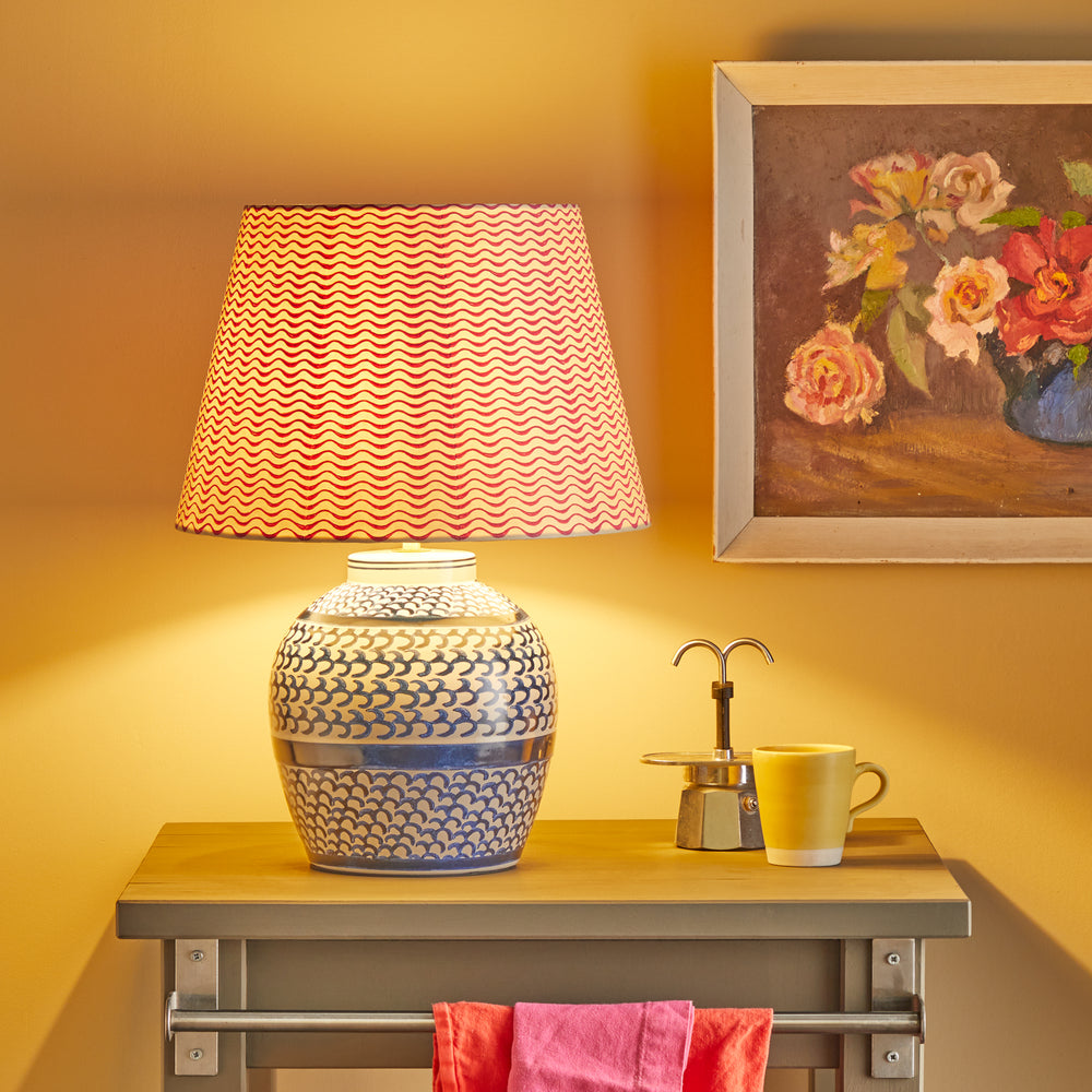 Pooky - Gulliver Table Lamp Base - Blue and White