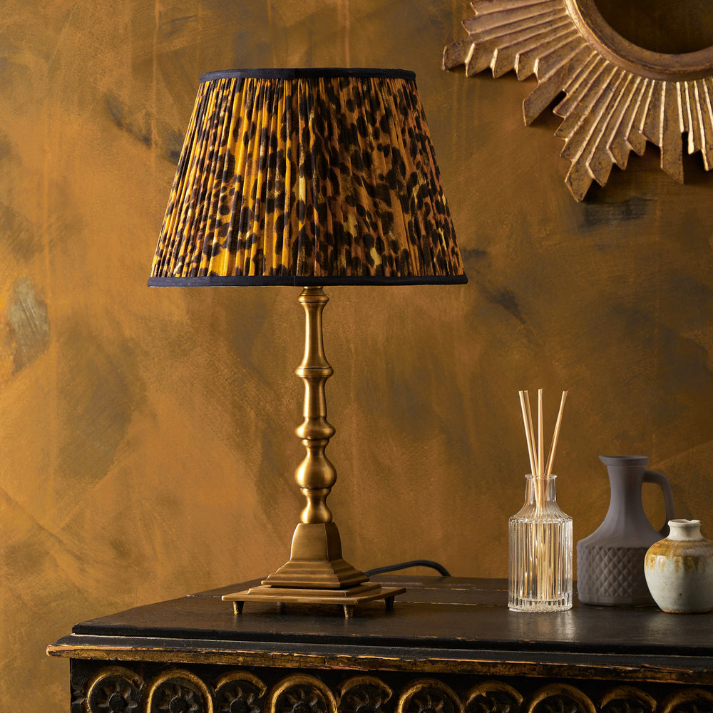 Pooky - Holmes Table Lamp Base - Antique Brass