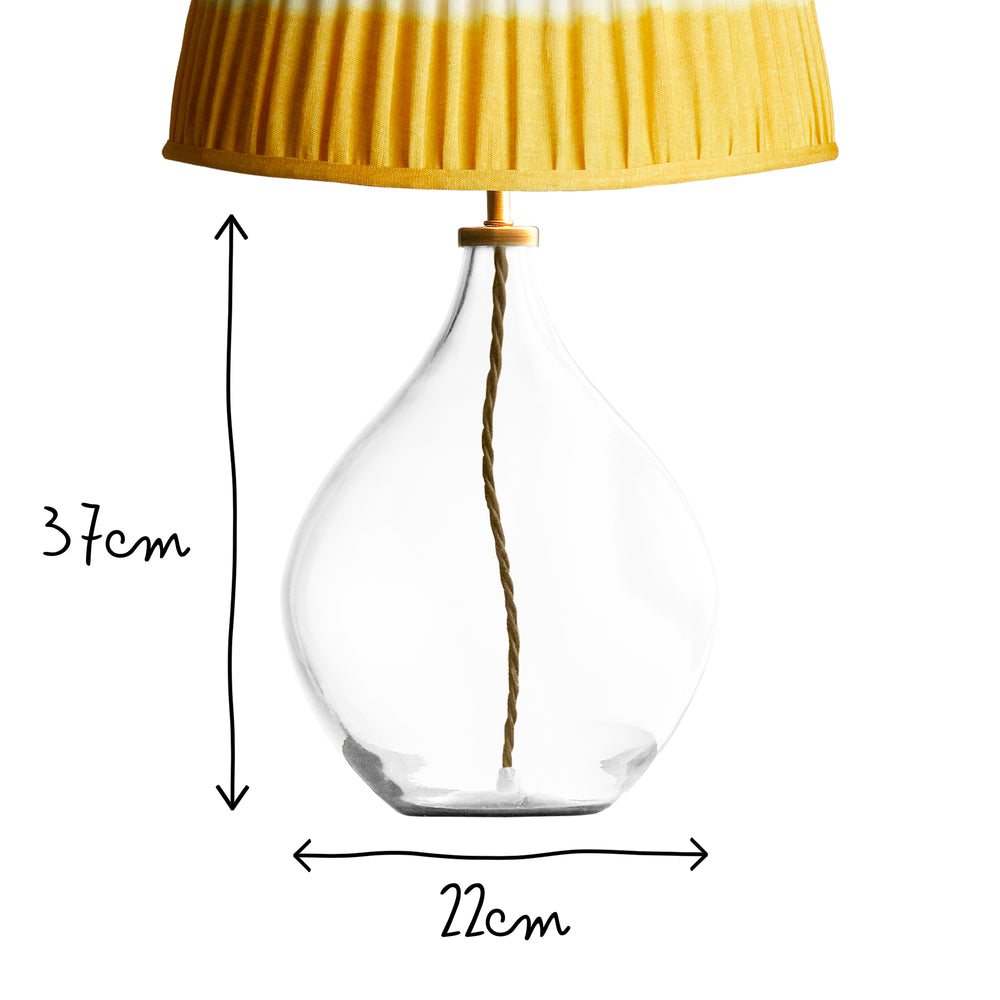 Pooky - Kardish Table Lamp Base - Clear Glass