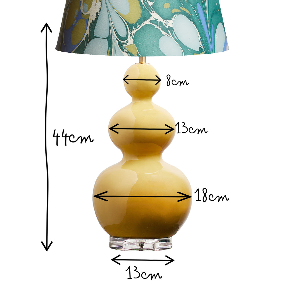 Pooky - Murphy Table Lamp Base - Yellow