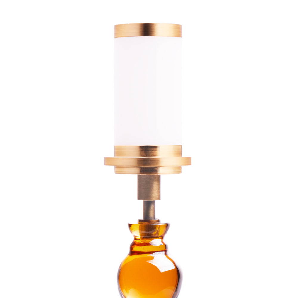 Pooky - Smaller Aurora Rechargeable Table Lamp Base - Amber