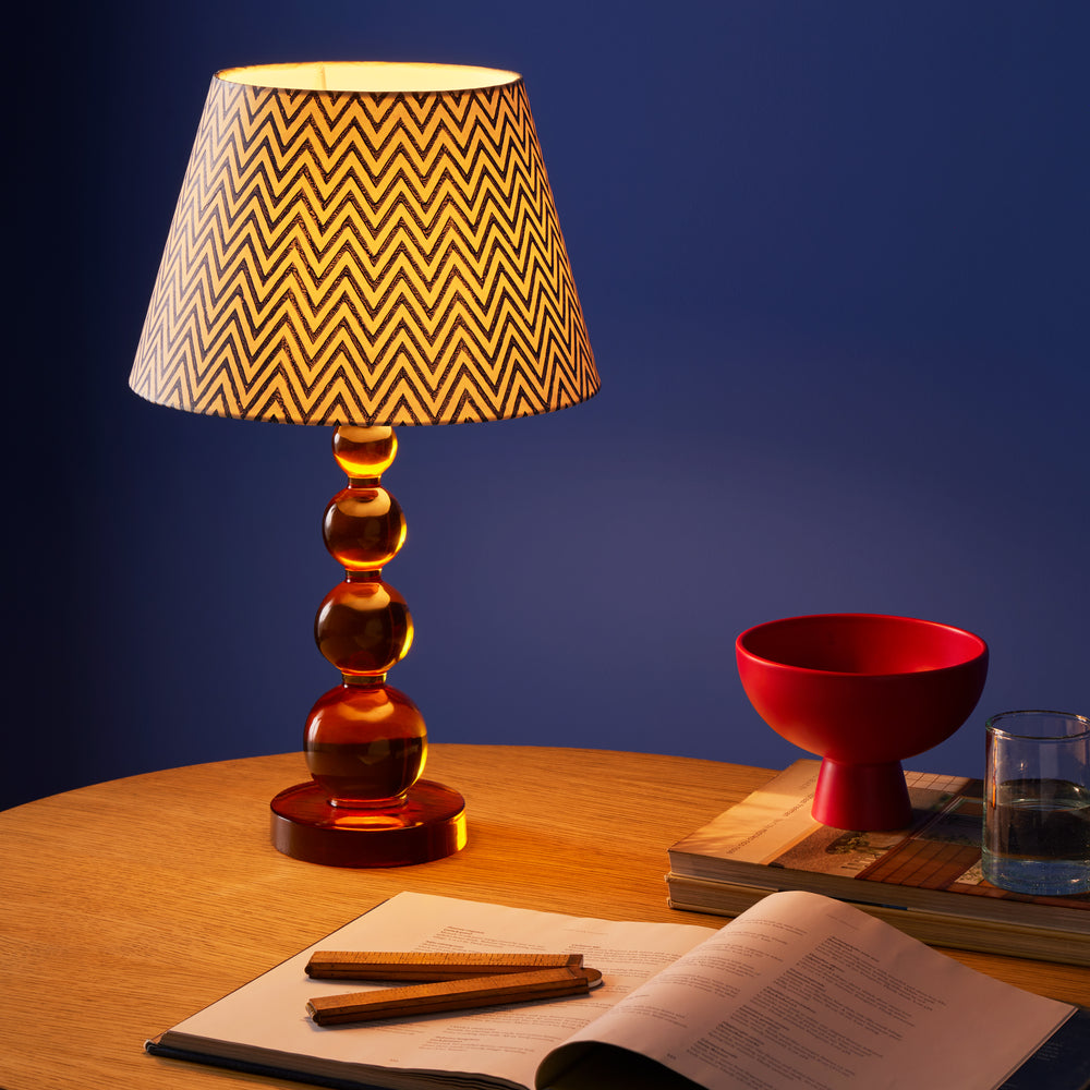 Pooky - Smaller Aurora Rechargeable Table Lamp Base - Amber