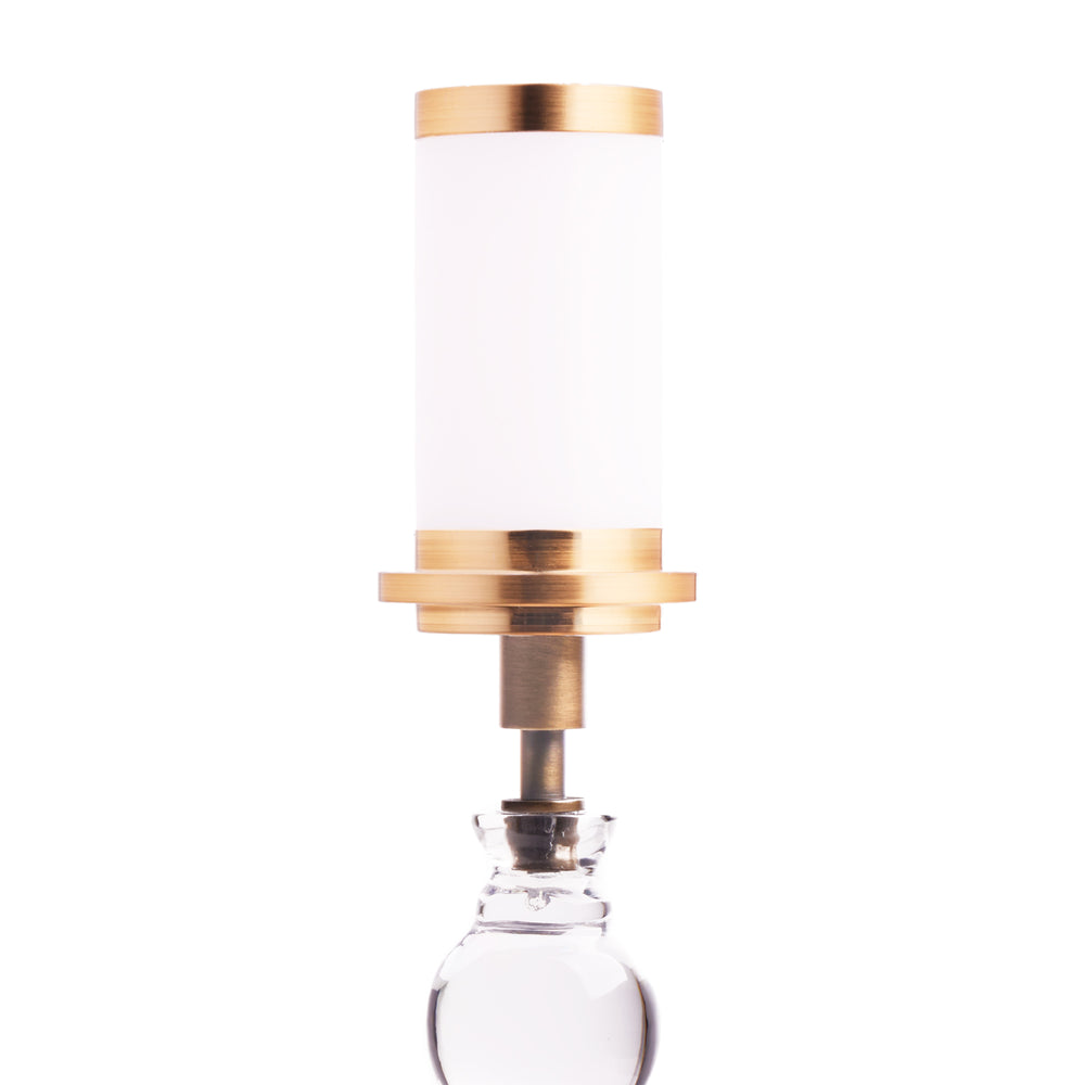 Pooky - Smaller Aurora Rechargeable Table Lamp Base - Clear