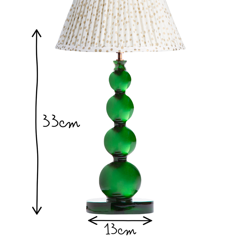 Pooky - Smaller Aurora Rechargeable Table Lamp Base - Green
