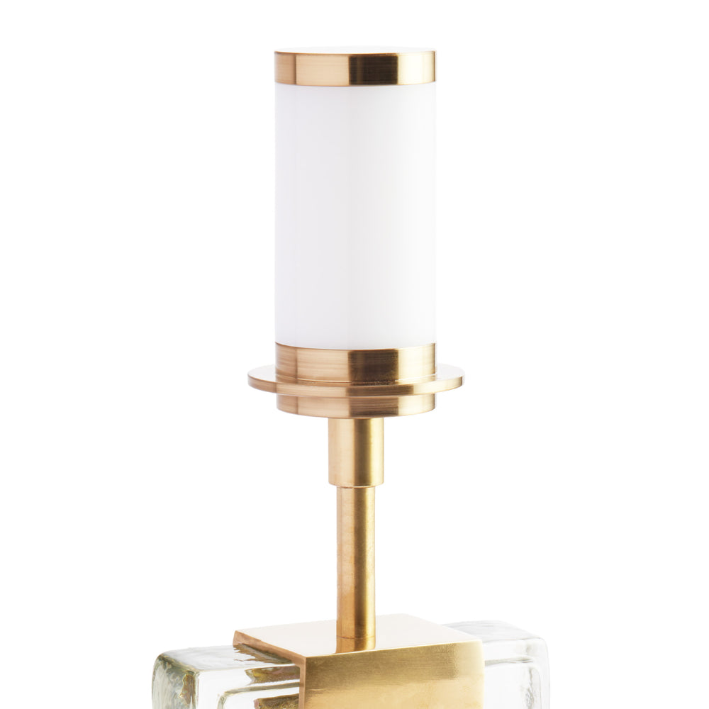 Pooky - Smaller Bobby Rechargeable Table Lamp Base - Glass