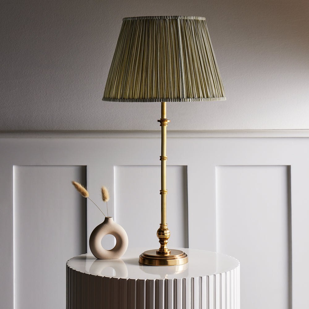 Pooky - Chukka Rechargeable Table Lamp Base - Antique Brass