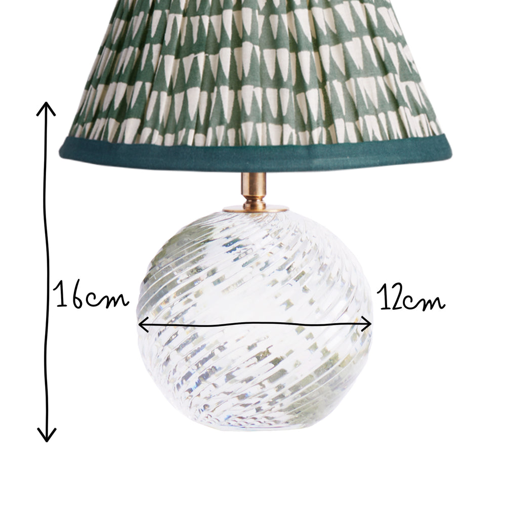 Pooky - Daniella Rechargeable Table Lamp Base - Cut Glass