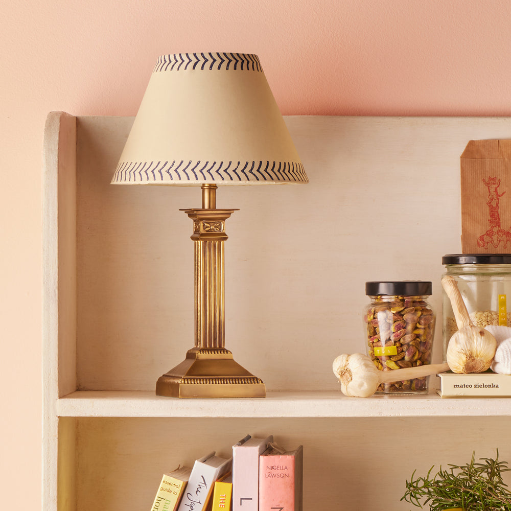 Pooky - Freya Rechargeable Table Lamp Base - Finished in Brass