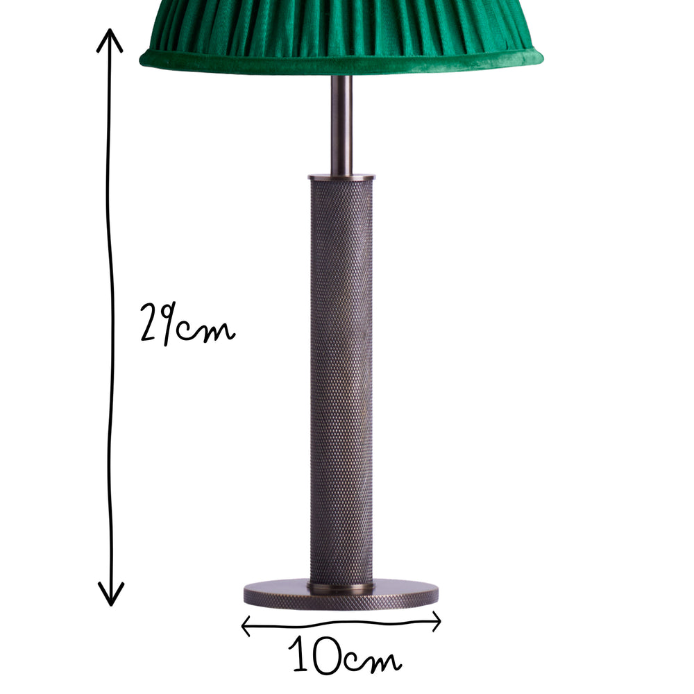 Pooky - Knurloid Rechargeable Table Lamp Base - Bronze