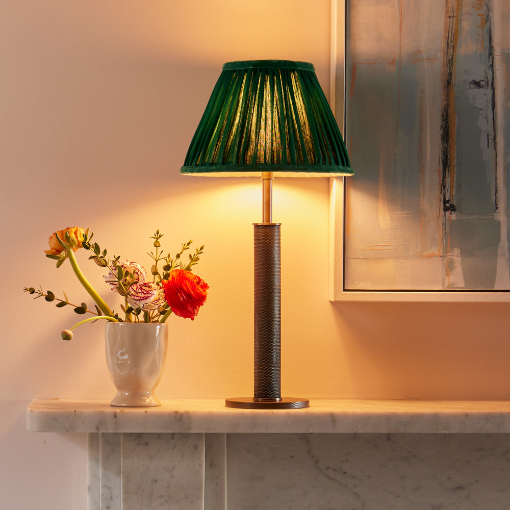 Pooky - Knurloid Rechargeable Table Lamp Base - Bronze