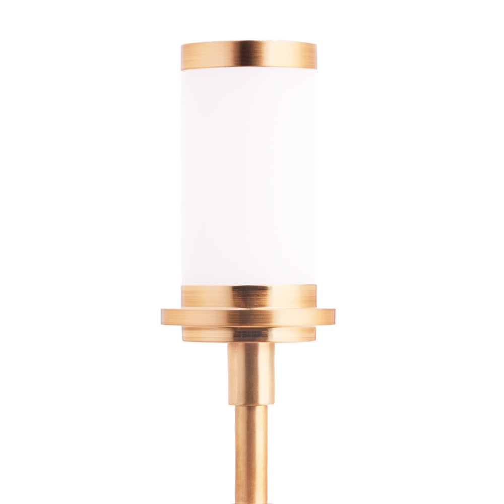 Pooky - Lollie Rechargeable Table Lamp Base - White Marble