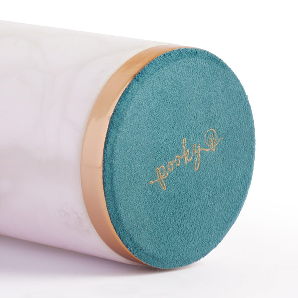 Pooky - Luxe Rechargeable Table Lamp - Alabaster and Brass