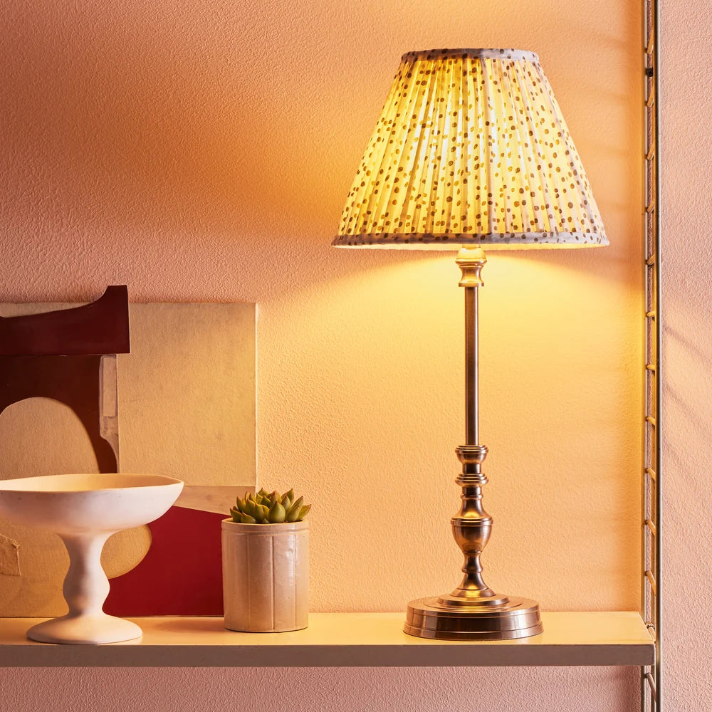 Pooky Orlando Rechargeable Table Lamp in Silver