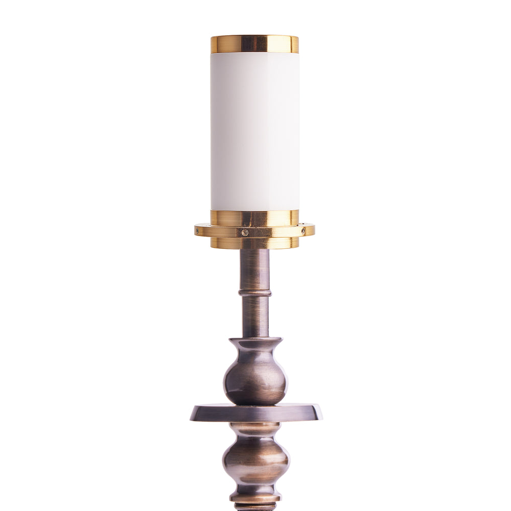 Pooky - Phileas Rechargeable Table Lamp Base - Antique Bronze