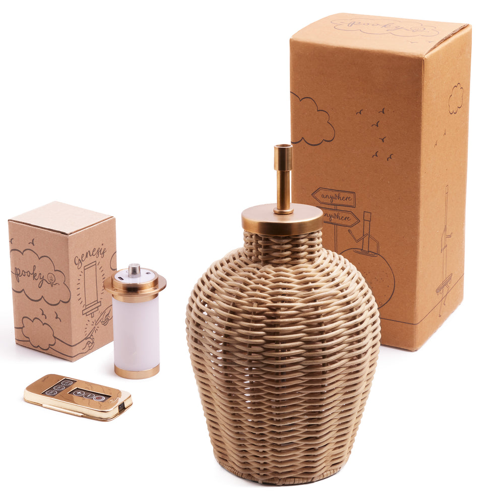 Pooky - Smaller Rattle Rechargeable Table Lamp Base