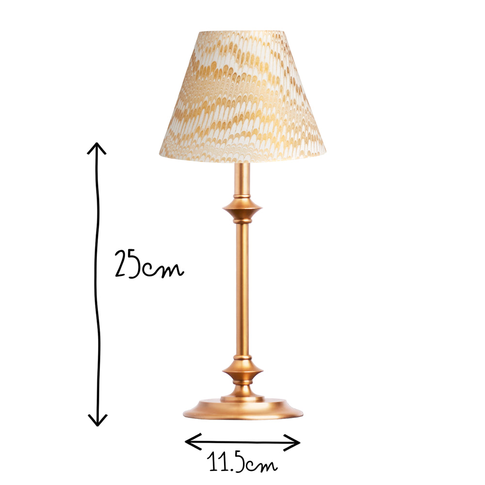 Pooky - Tiny Trindle Rechargeable Table Lamp Base - Brass