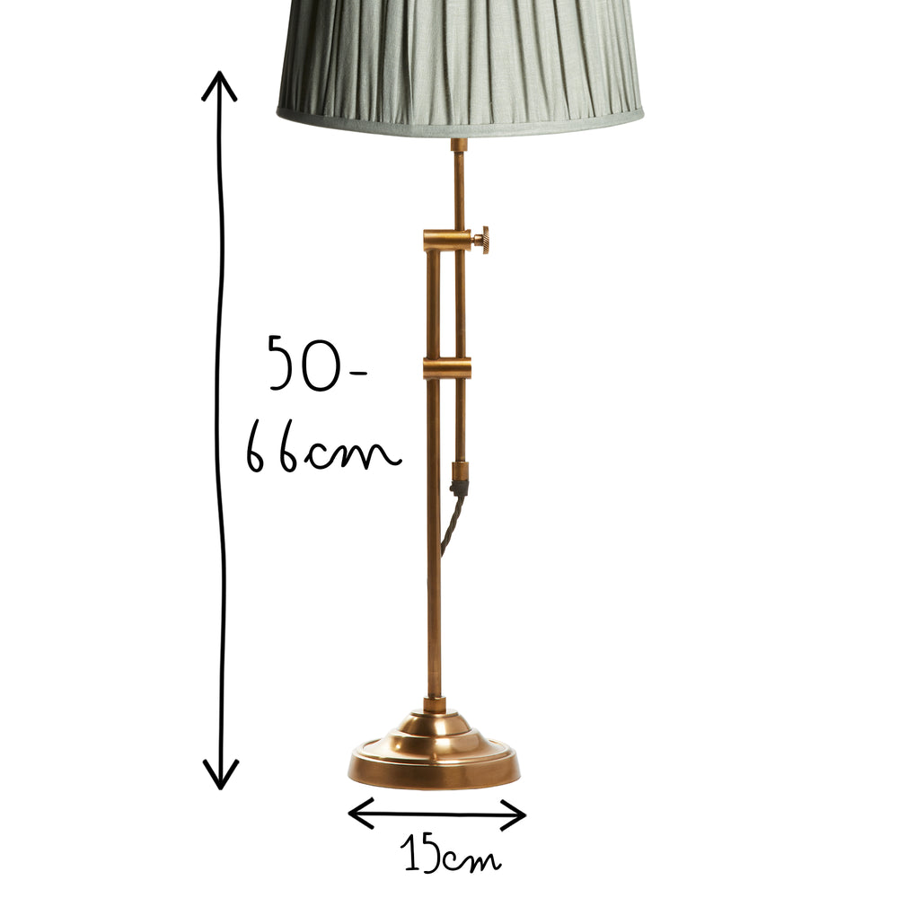 Pooky - Slider Table Lamp Base - Brass