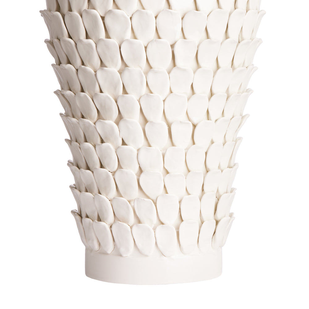 Pooky - Larger Stucco Table Lamp Base - Stone