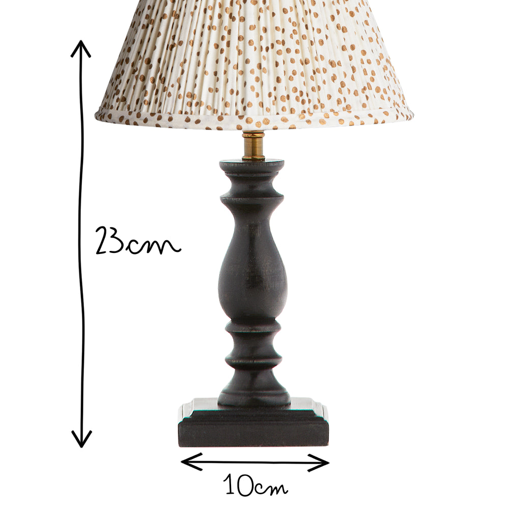 Pooky - Wilma Table Lamp Base - Ebony