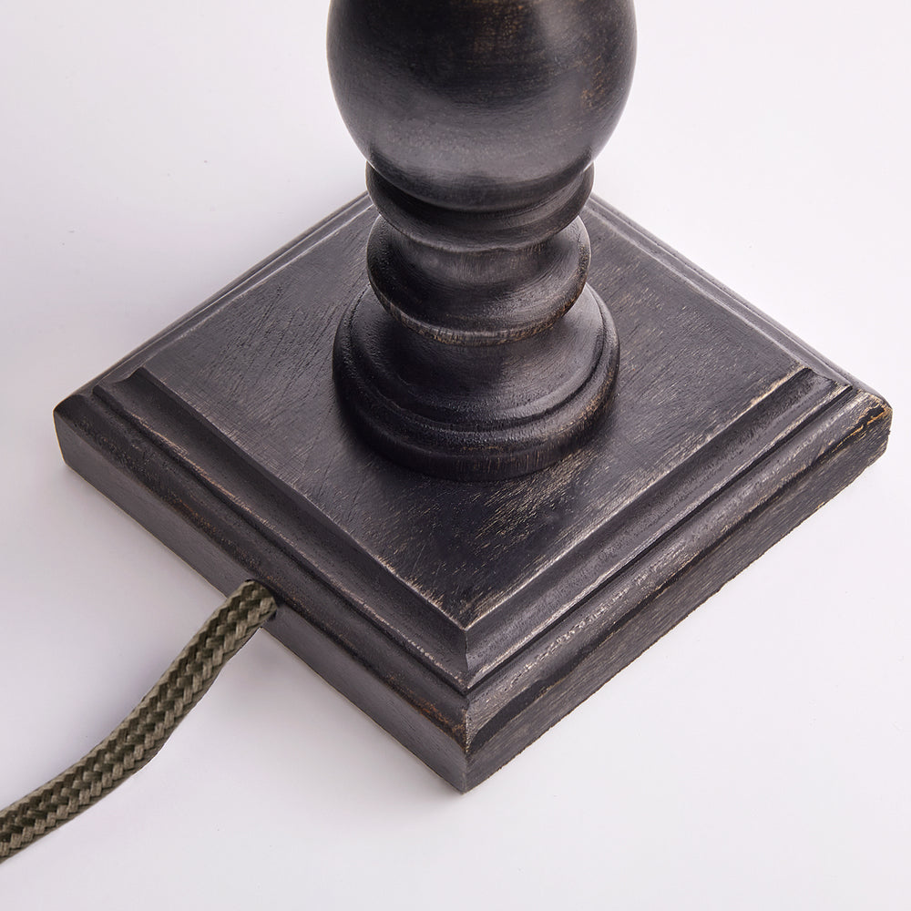 Pooky - Wilma Table Lamp Base - Ebony