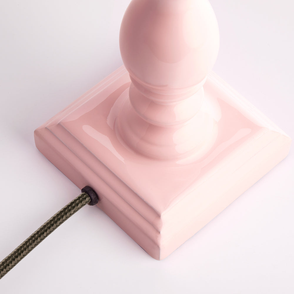 Pooky - Wilma Table Lamp Base - Pale Pink