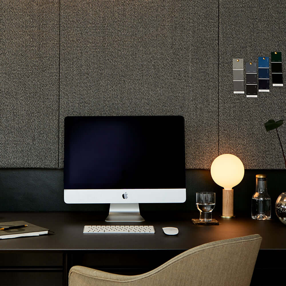 Tala Tala Knuckle Table Lamp in Oak + Sphere IV Set of 2
