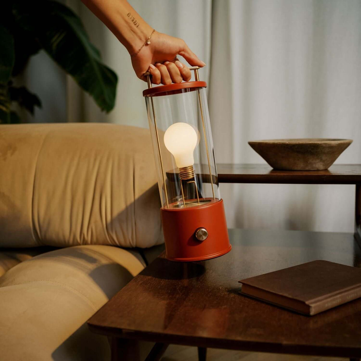 Tala The Muse 1.0 Portable Lamp in Pomona Red Bundle