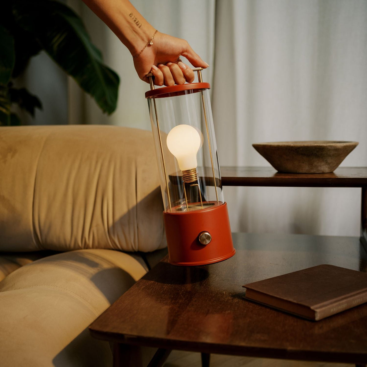 Tala The Muse 1.0 Portable Lamp in Pomona Red - Set of 2