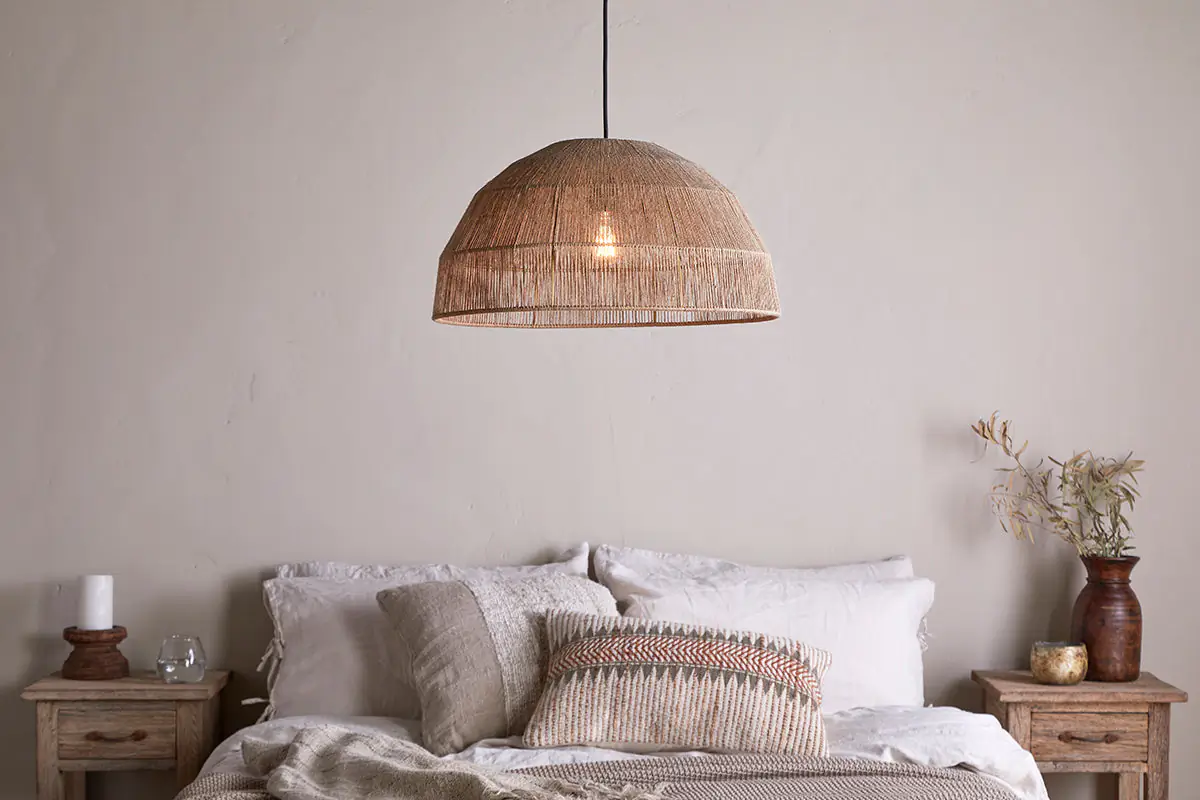 Nkuku - Tivi Natural Jute Lampshade - Natural