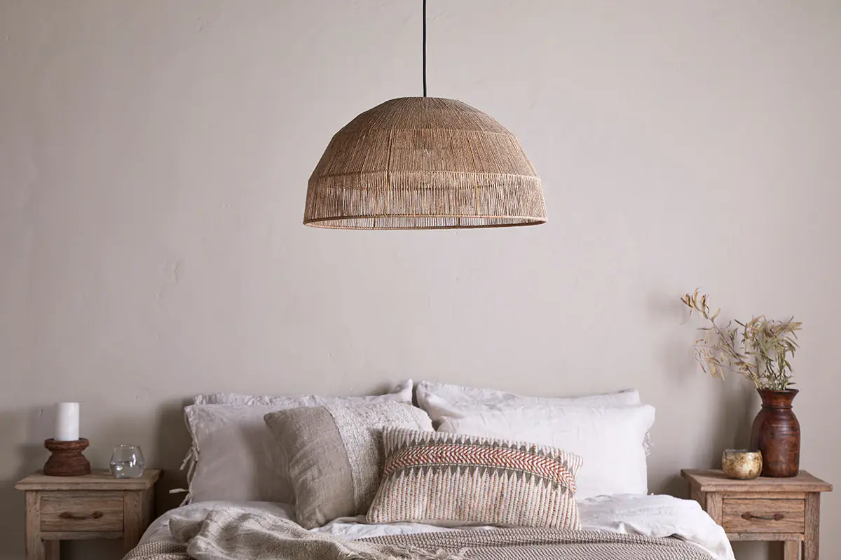 Nkuku - Tivi Natural Jute Lampshade - Natural