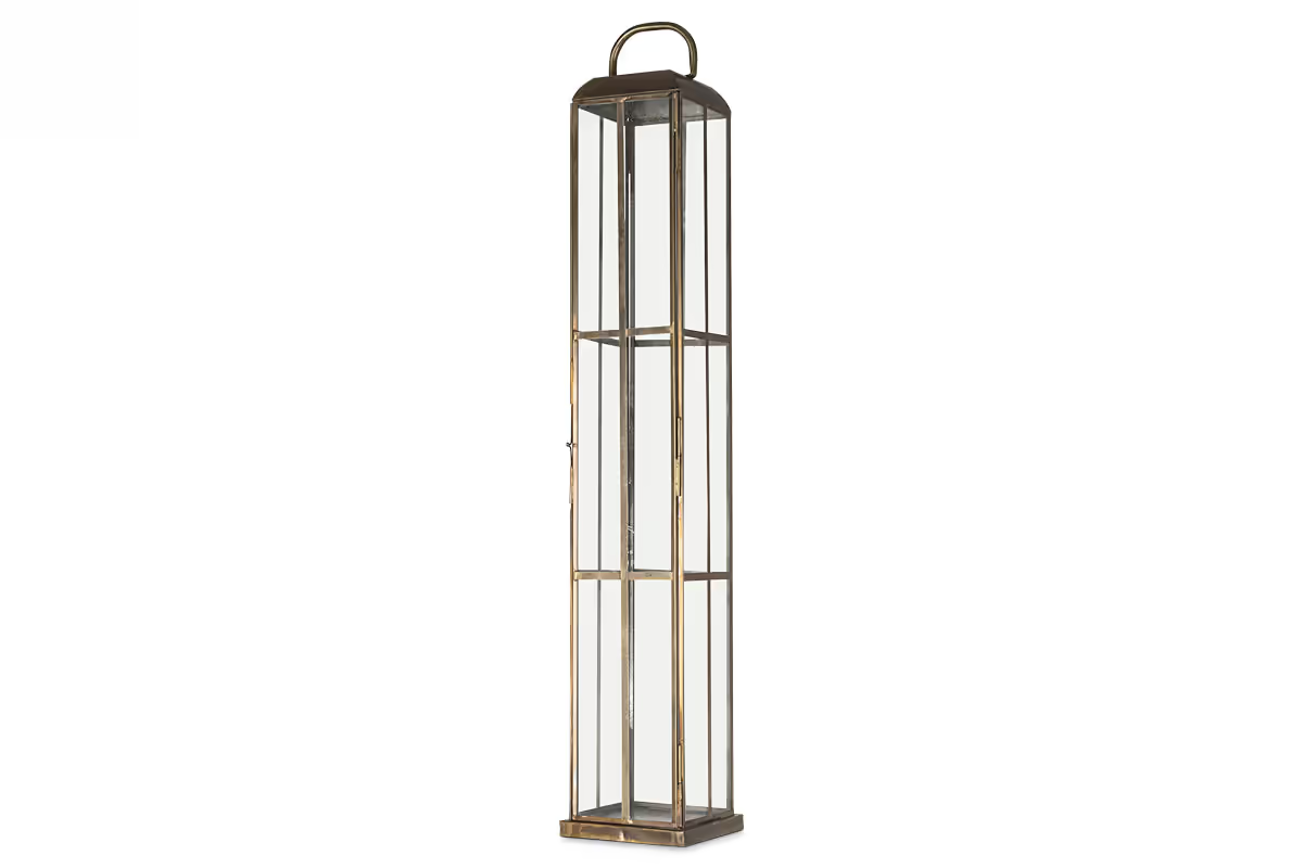 Nkuku - Vemula Lantern - Antique Brass - Large