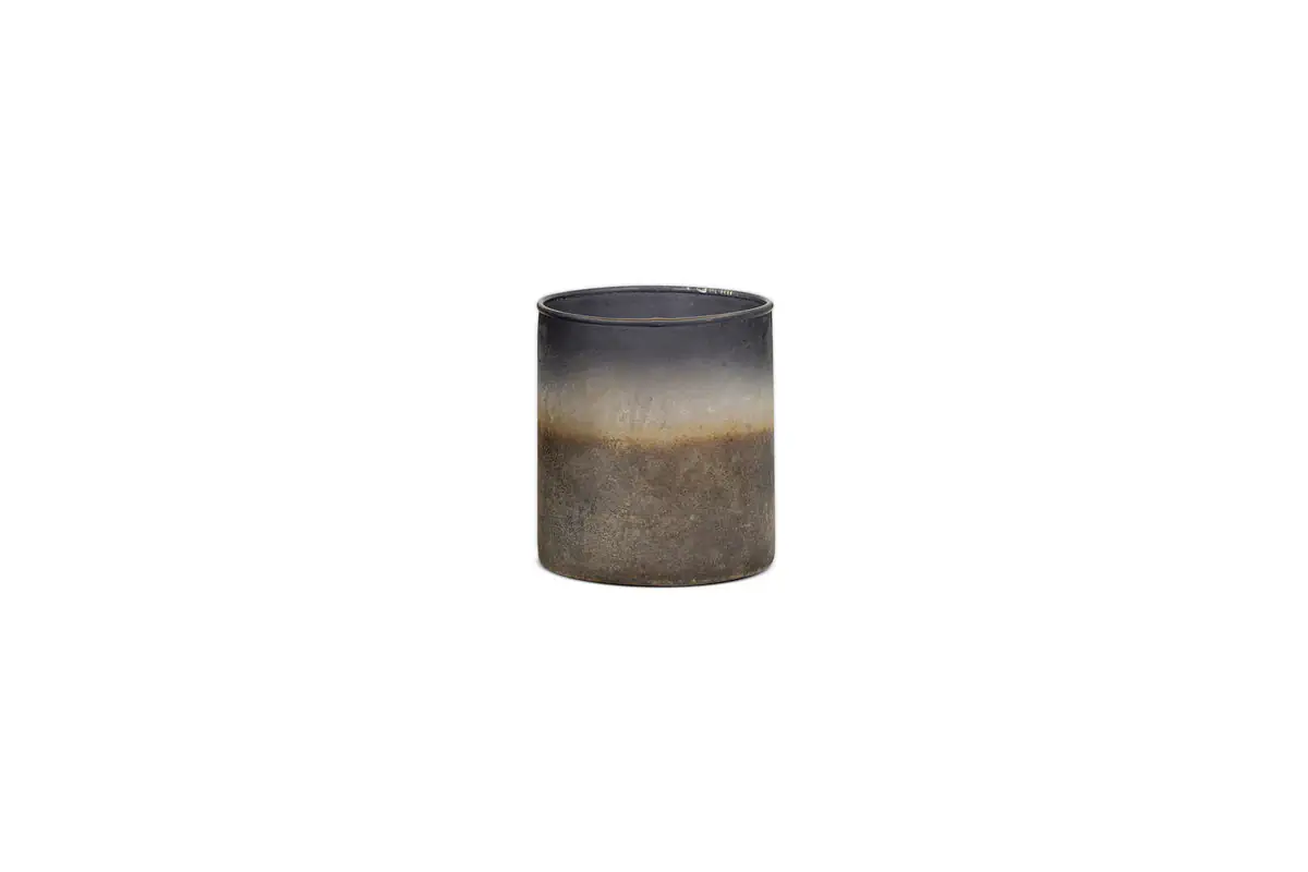 Nkuku - Etti Tealight Holders - Navy & Smoke - Small