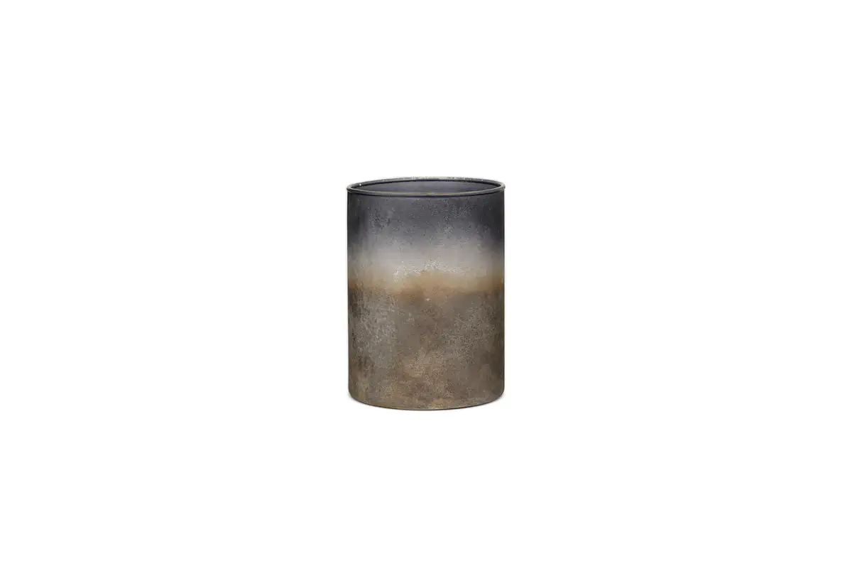 Nkuku - Etti Tealight Holders - Navy & Smoke - Medium