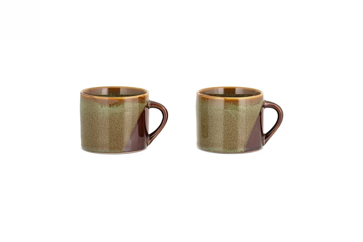 Nkuku - Naav Mugs - Blue - Small (Set of 2)