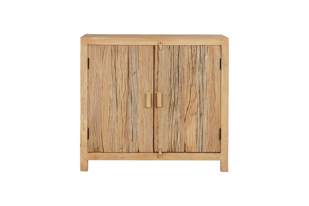 Nkuku - Tamia Reclaimed Wood Cabinet - Natural - Small