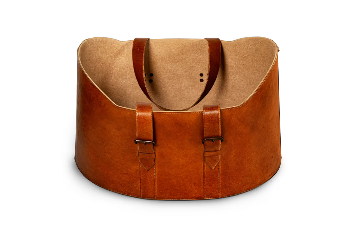 Nkuku - Panasi Leather Storage - Tan