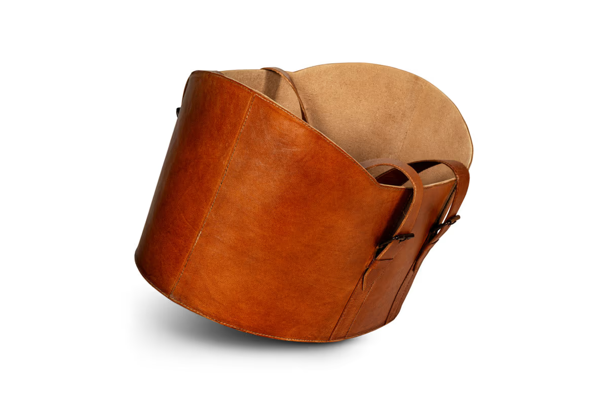 Nkuku - Panasi Leather Storage - Tan