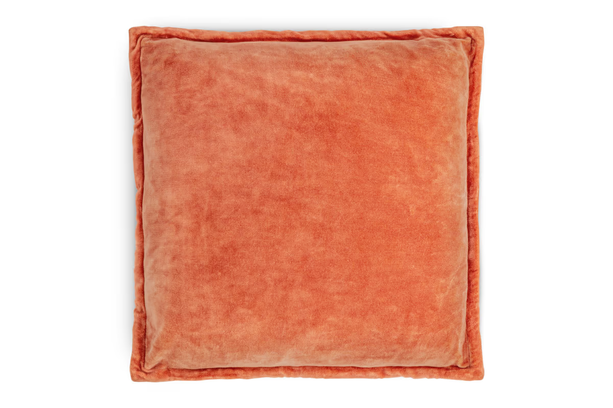 Nkuku - Menmai Velvet Cushion Cover - Cinnamon - Without Cushion Inner