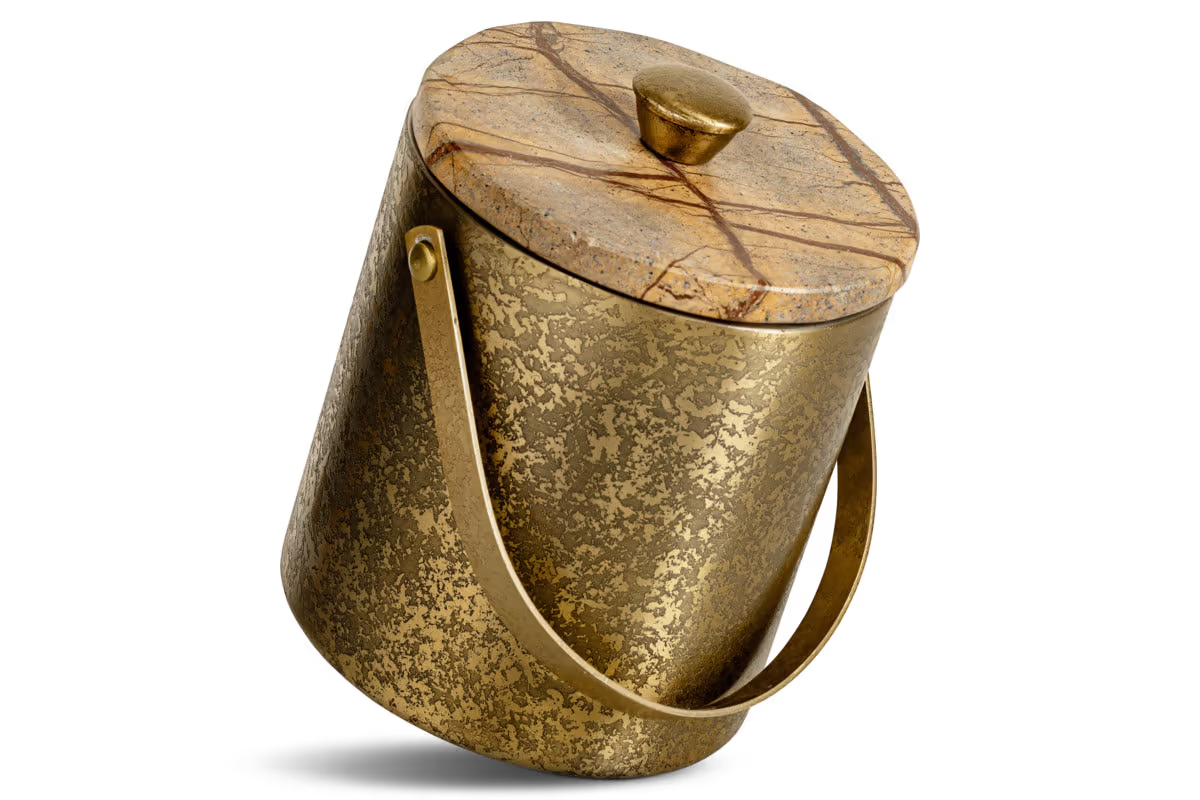 Nkuku - Amaya Ice Bucket - Aged Antique