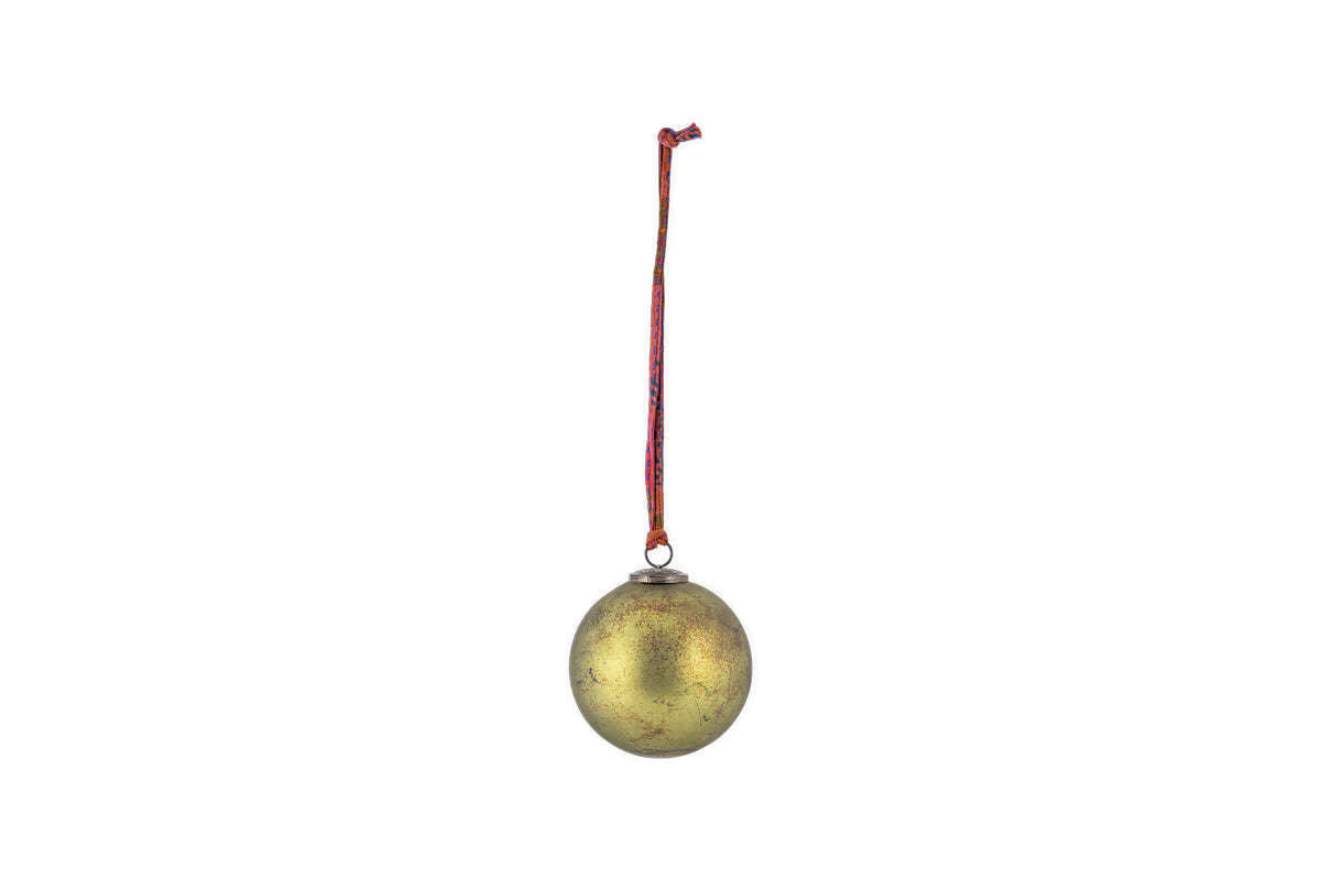 Nkuku - Oko Giant Bauble - Matt Green - Small