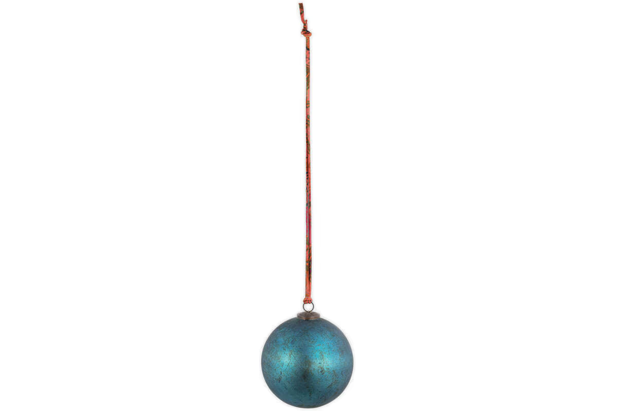 Nkuku - Oko Giant Bauble - Matt Teal - Large