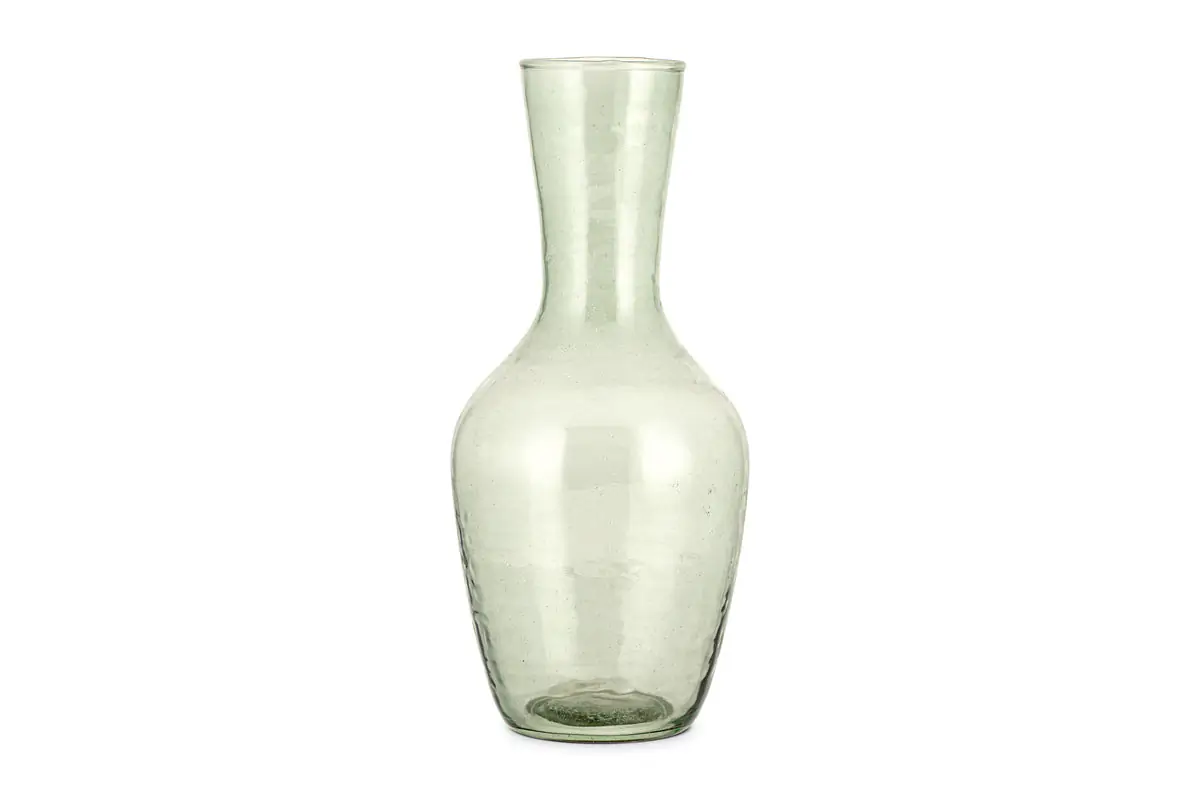 Nkuku - Yala Hammered Jug - Sage Green