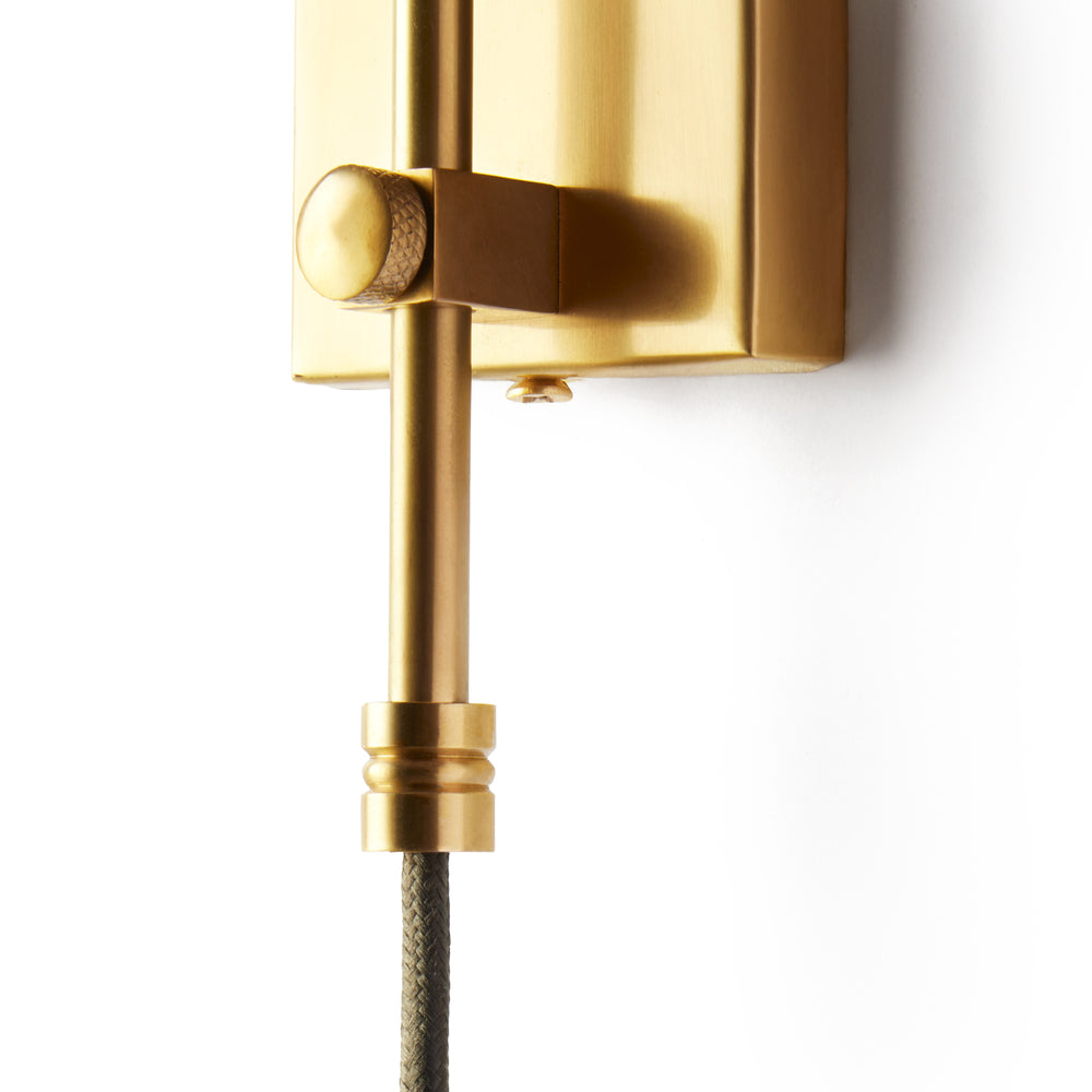 Pooky - Smaller Cooper Wall Fitting - Brass