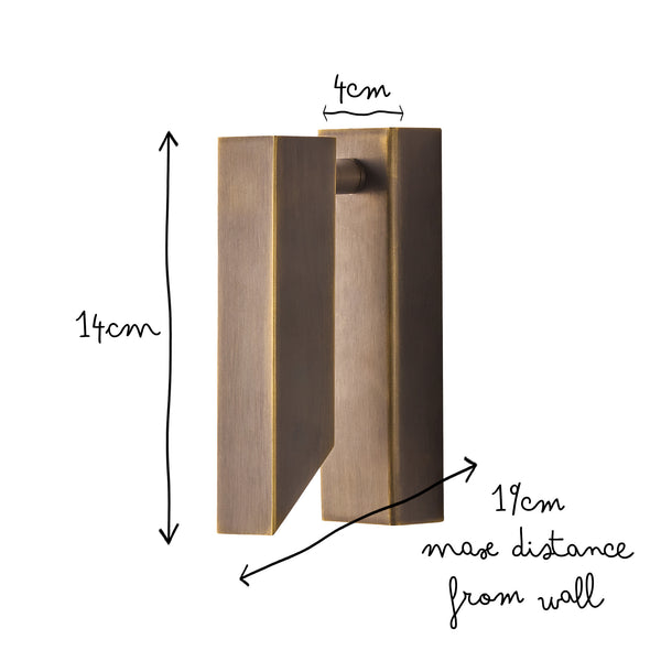 Pooky - Andor Ip54 Adjustable Wall Light - Bronze